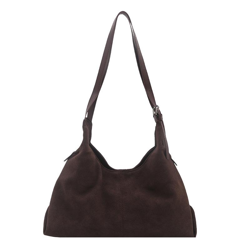 Single-shoulder Retro Large-capacity Stylish and Elegant High-end Women's Bag, Fashionable and Simple Design.