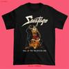 Savatage Band For Fans Cotton All Size Black T Shirt In481 Vintage Fashion Streetwear Breathable Comfortable Versatile