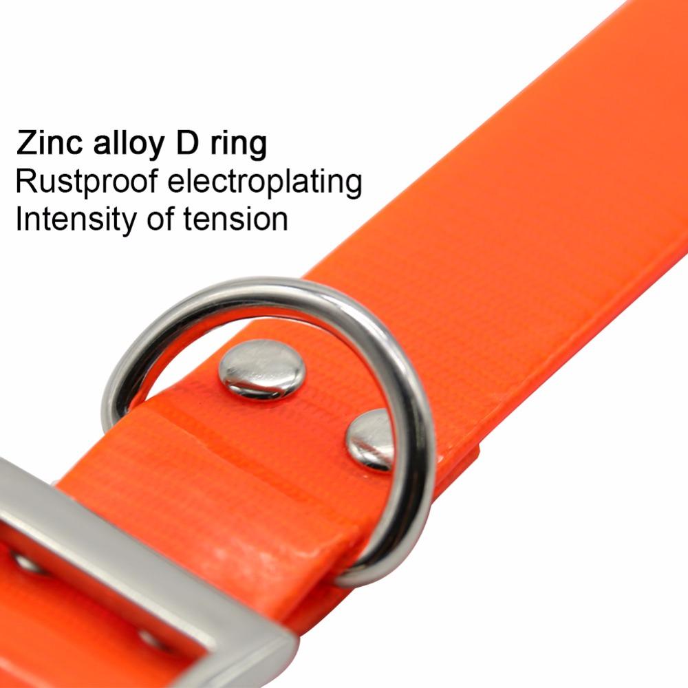 Pet Supplies Adjustable TPU+ Nylon Dog Collars For Small Large Dogs Collar Training Outdoor Comfortable Necklace Waterproof