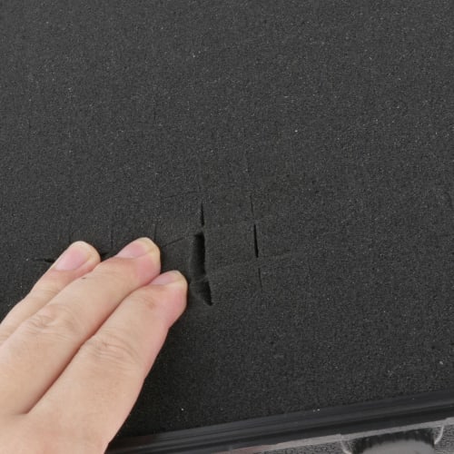 STARTIST Waterproof Hard Case, Mini Hard Case with Built-in Lattice-Cut Sponge, Tool Case, Protective, Shockproof, Compact, Shockproof, Safety, Outdoo