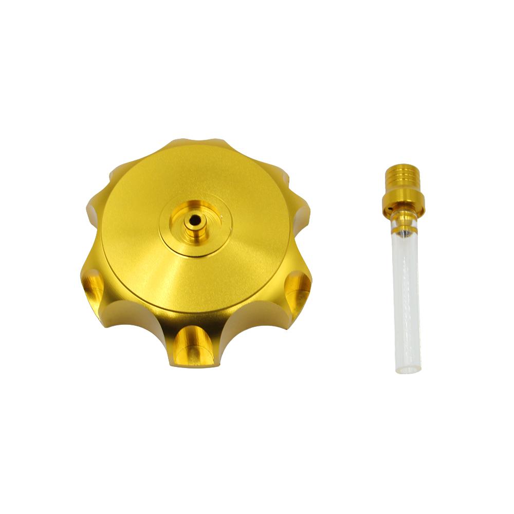Motorcycle 50mm CNC Aluminum Racing Gas Fuel Tank Cap With Vent Cap For SSR110 SSR125 TTR90 KLX110 TaoTao Kayo ATV Pit Dirt Bike