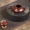 Chinese Yixing Purple Clay Teapot Handmade Tea Pot Small Capacity Kettle Beauty Tea Infuser Zisha Tea Set Household Teaware 80ml