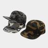 European and American Fashion Camouflage Baseball Cap American Retro Flat-brimmed Hip-hop Hat Women's Street Trendy Brand Cap Men's Tooling Hat