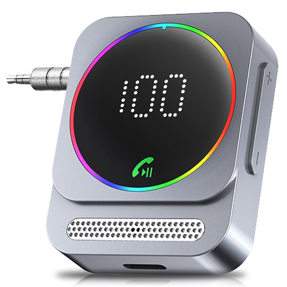 UANDEAR  Bluetooth-приемник, Индикатор уровня | Bluetooth-приемник, Встроенный микрофон - Bluetooth-приемник,