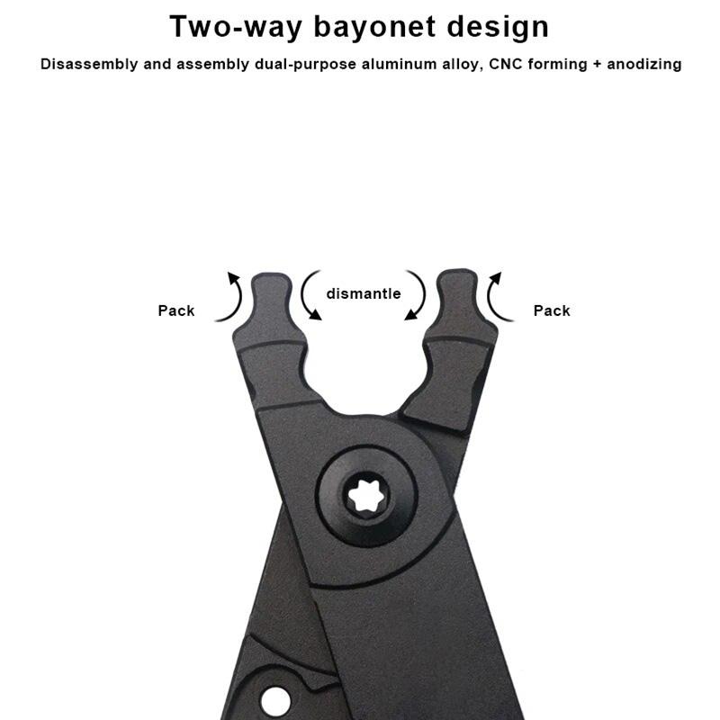Fahrradkettengliedzange, Mini-MTB-Fahrrad-Schnellentfernungs-Installationszange, Fahrradkettenschnalle, Öffnen/Schließen, Klemmreparaturwerkzeuge