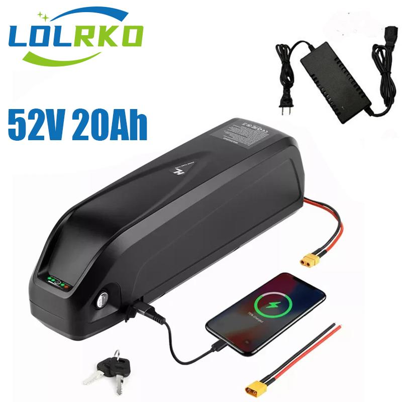 

Оригинальный 52 В 20 Ач 14 S 18650 Hailong Горный велосипед с USB-перезаряжаемым мобильным телефоном 500 Вт-1000 Вт Мотоцикл ЕС беспошлинной торговли