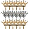 18PCS/PACK Size Crown Aluminum Film Balloon Party Decoration Set