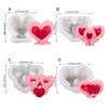 Multipurpose Love Theme Silicone Mould Crafting Decorative Candle for Couples and Event