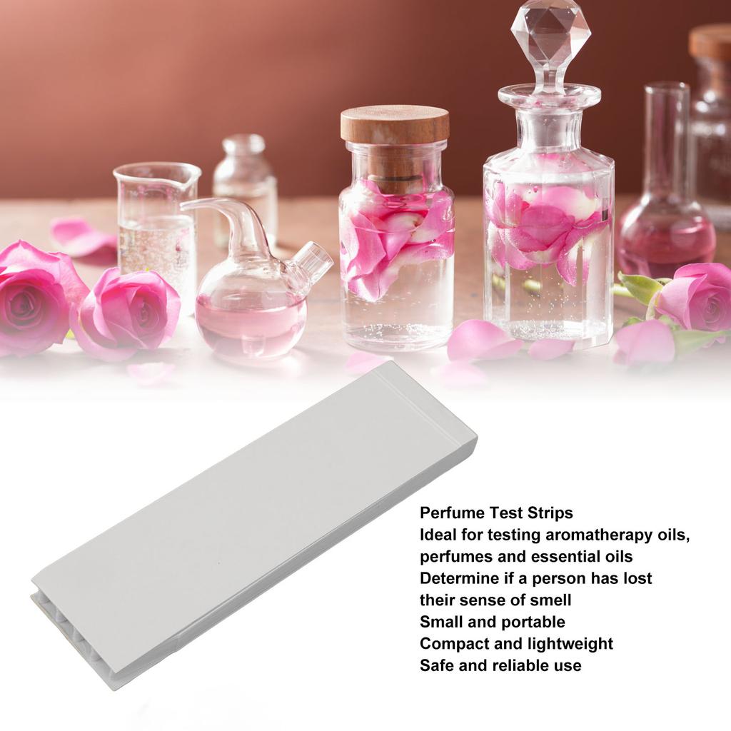 400pcs Perfume Test Strips Disposable White Essential Oils Fragrance Tester Strip for Aromatherapy
