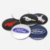 4Pcs 56mm 3D ABS Wheel Center Hub Cap Badge Overlay For Ford Focus Mondeo Fusion Escape Kuga F150 F250 Auto Tuning Accessories