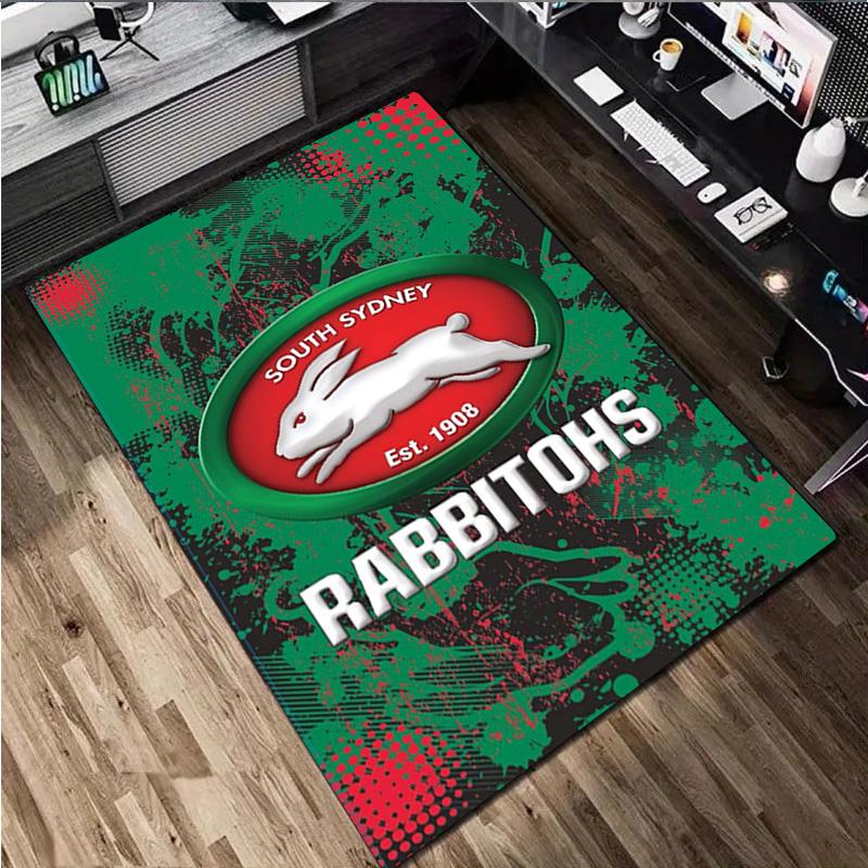1Pc Australian Football Club Print Rug - home decoration Carpet For Living Room Bedroom Flooring Computer Chair Area Rug