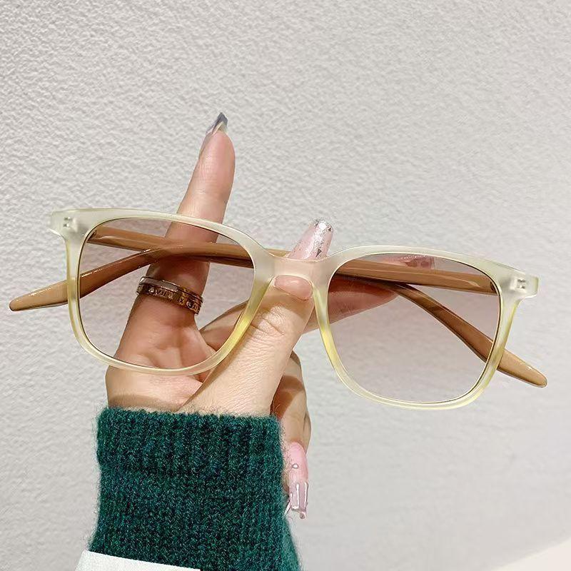 Women Men Square Sun Glasses Retro Polygon Sunglasses Female Vintage Fashion  Outdoor Anti Glare Eyeglasses