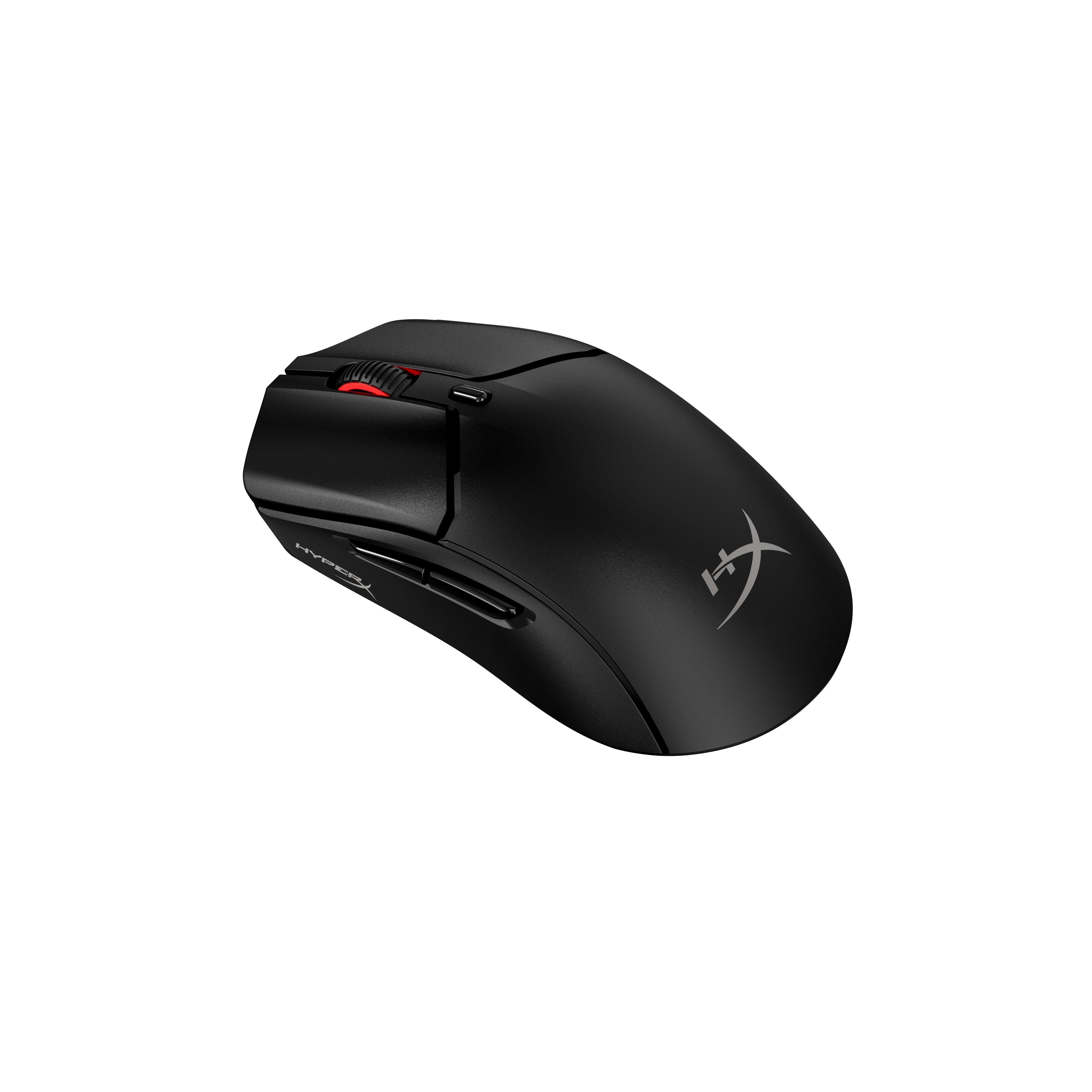 

HYPERX Pulsefire Haste 2 – бездротова ігрова миша – надлегка, 61 г, 100 годин автономної роботи, подвійне бездротове підключення, точний датчик чорний