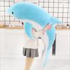 Cute Cartoon Dolphin Plush Hug Pillow - Perfect Festival or Birthday Gift for Girls