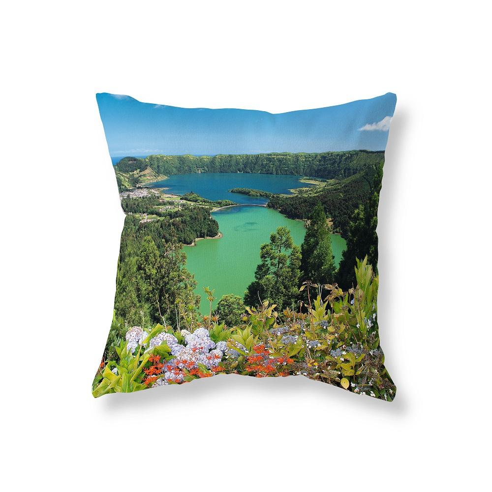 Nature Scenery Throw Pillow Covers Sofa Car Decorative Pillow Covers Chair Cushion Covers Room Aesthetics Home Decor 45x45cm