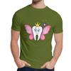Design Cute Tooth Fairy Dentist Dental Dentistry Hygienist T Shirt Man Summer Cool Man 100