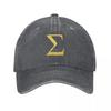 Sigma Letter Greek Baseball Cap Unique hats New In The Hat New In Hat funny hat Unisexs Luxury Womens