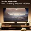 Computer Light Bar 3 Colors Adjustable Lamp Anti-Glare Screen Desk Light Bar For Table Dorm Office College Workbench Home