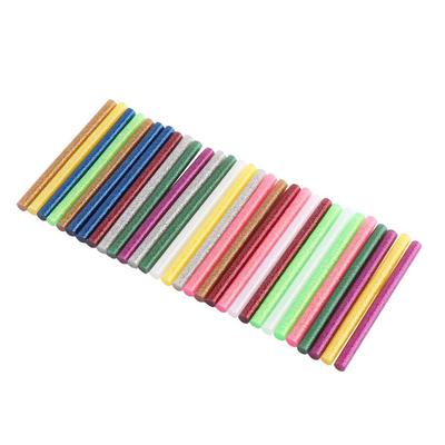 30 Stück Mischfarbe Heißklebestifte Klebestifte Set Basteln Befestigen DIY Werkzeuge