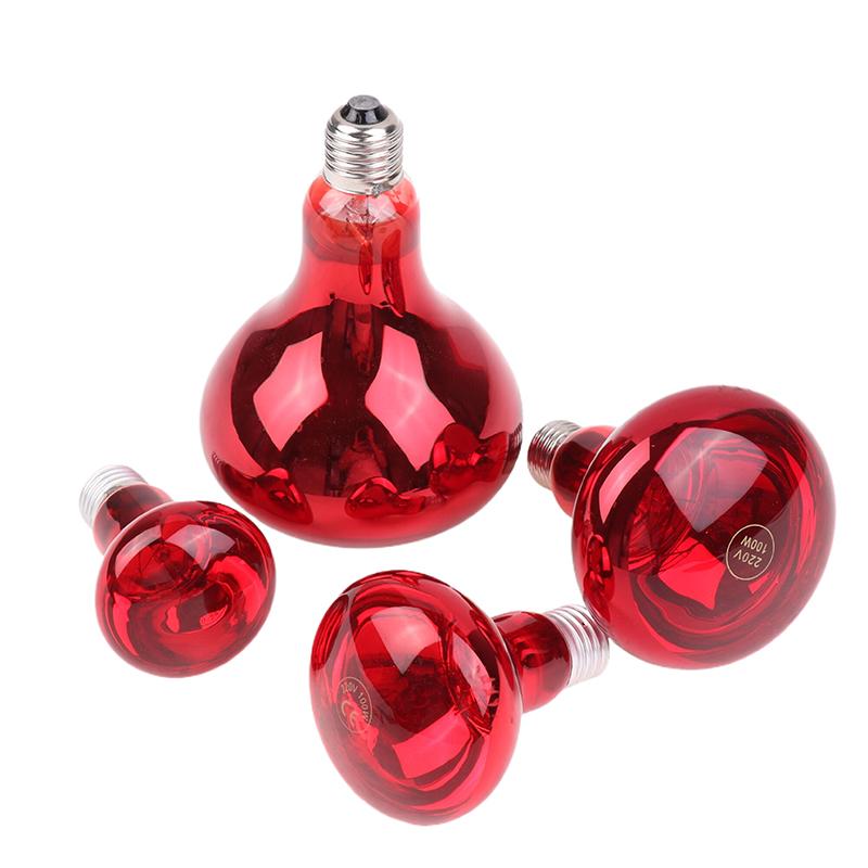 60W/100W/150W Multi Functional Near Infrared Red Heat Lamp Bulb Fit Standard E27 Socket Relieve Pain Optimal Therapy For Body