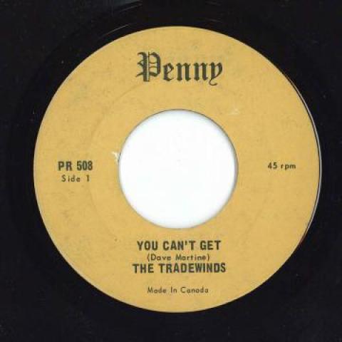 

7-дюймовая пластинка TRADEWINDS - You Can t Get / Throw Out The Lifel PR508 Penny CA 1973 Ямайка Регги, Ска и Даб