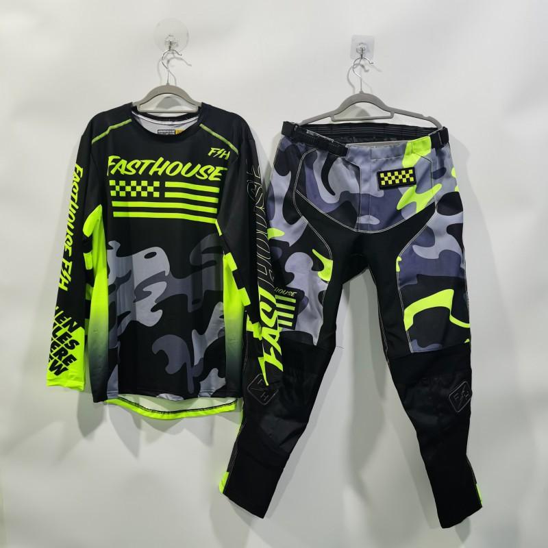 3-color Off-road Cycling Suit Mountain Outdoor Competitive Competition Absorbs Sweat Breathes Air