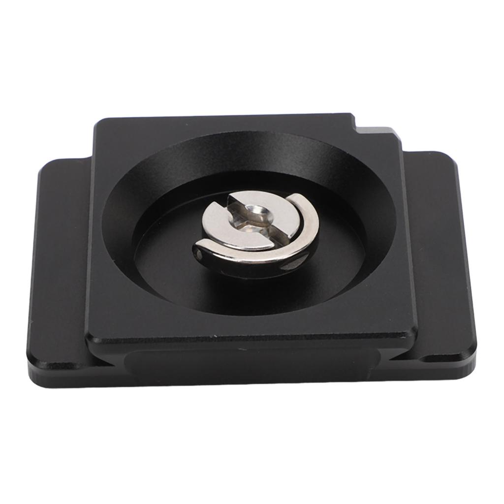 Camera Quick Release Plate Professional Standard Metal Camera Screw Tripod Mount Plate with 1/4 Inch 20 Screws for Camera Accessories