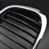 100% Brand New And High Quality ABS plastic Black and silver surround Front Chrome Grille Grill For B/MW E39 5-series 97-03