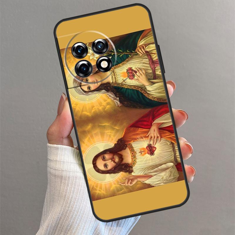 

Virgin Mary And Jesus Case For OnePlus 15 13 12 11 13T 15R 13R 12R 10 Pro 8T 10T Nord 5 CE 2 3 4 Lite N20 N30 Cover OnePlus Nord 5