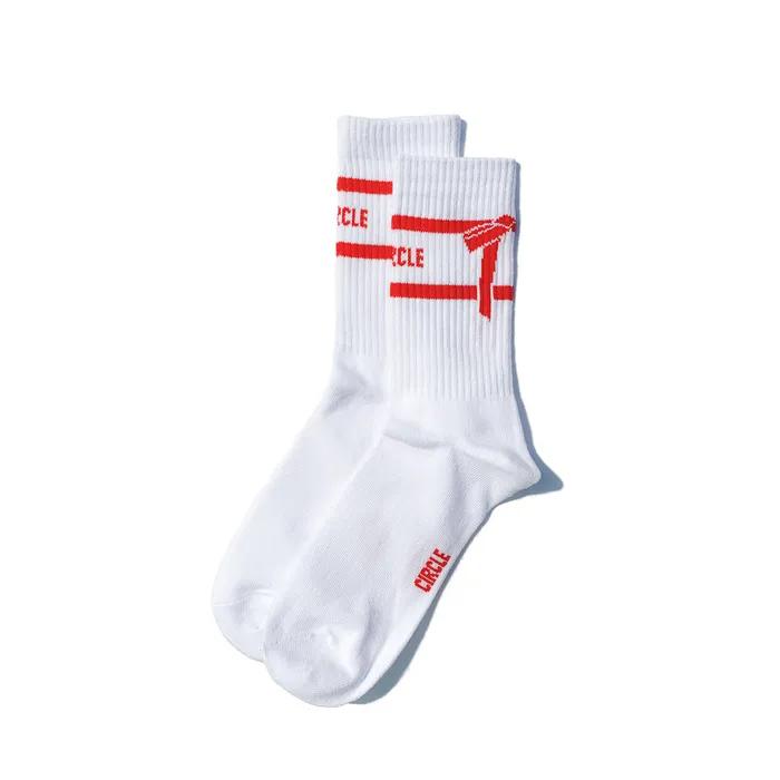 Ribbon socks | Red