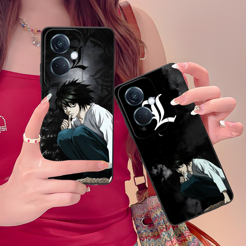 Death Note L Lawliet Mobile Phone Case for OPPO Reno 14 13 12 11 10 9 8 7 6 5 F T Pro 5G Colorful Printing Cover Pretty Luxury