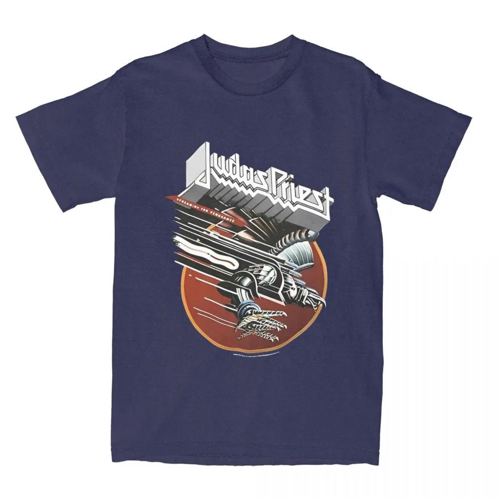 WoT Shirt Judas Priest T-Shirts Hip Hop Rock Band Summer Tees Streetwear Design Cotton Tops Gift Idea