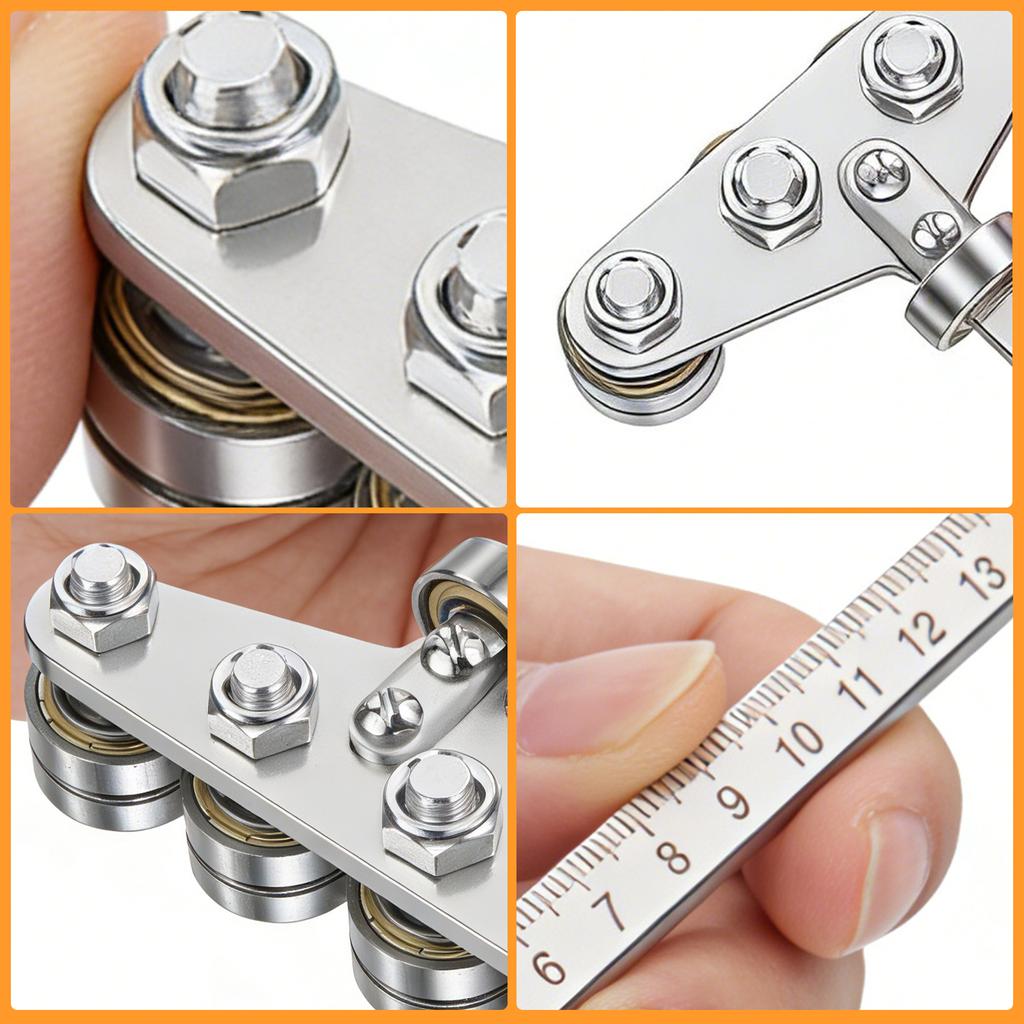 Stainless Steel Precision Cutting Guide Universal Cutting Circular Saw Guide Rail Circular Saw Rip Fence Kit for Straight Edge