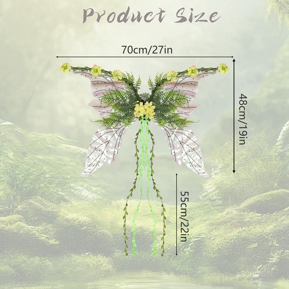 Elf Butterfly Wings Thin Cicada Wing Fairy Wing Set Holiday Party Performance Props Starry Vine