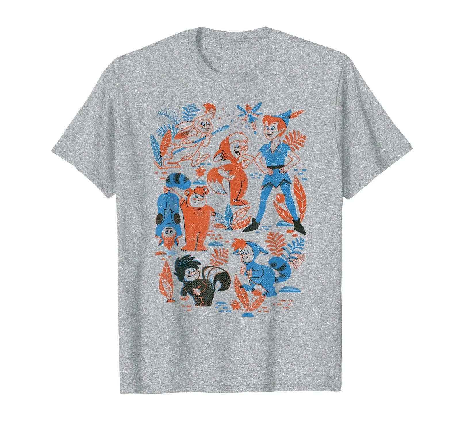 Disney Peter Pan Lost Boys Vintage Collage T-Shirt_ S