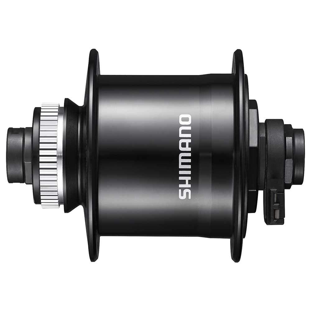

Shimano Black 32H 12mm E2 Center Lock Rotor Compatible EDHUR7053DBGL DH-UR705 E-Thru 6V-3.0W OLD100mm чорний