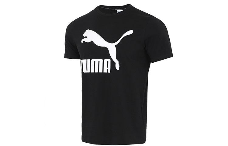 PUMA CLASSICS T Shirt Men s Black 532279-01 S