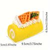 Fake Cake Dessert 4PCS Fake Cake Roll Large Artificial Simulation Cake Food Model Faux Swiss Rolls for Home Kitchen Decoration