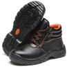 Steel Toe Cap Black Work Boots: Anti-Smash & Puncture-Resistant Safety Shoes