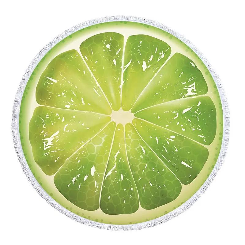 Boho Beach Towels Tropical Printed Large Round Beach Towel Microfiber Round Fabric Bath Towels For Living Room Home Decorative