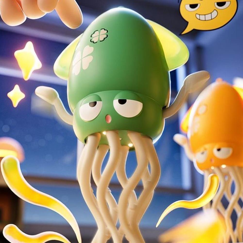 Electric Dancing Octopus Fidget Toys Anti-stress Anti Stress Luminous Music Baby Crawling Toys Games for Kids Children Pets Cat