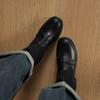 Fashion 2025 New Autumn Women Boots Sheepskin Leather Women Shoes Round Toe Chunky Heel Modern Short Boots Stretch Platform High Heels