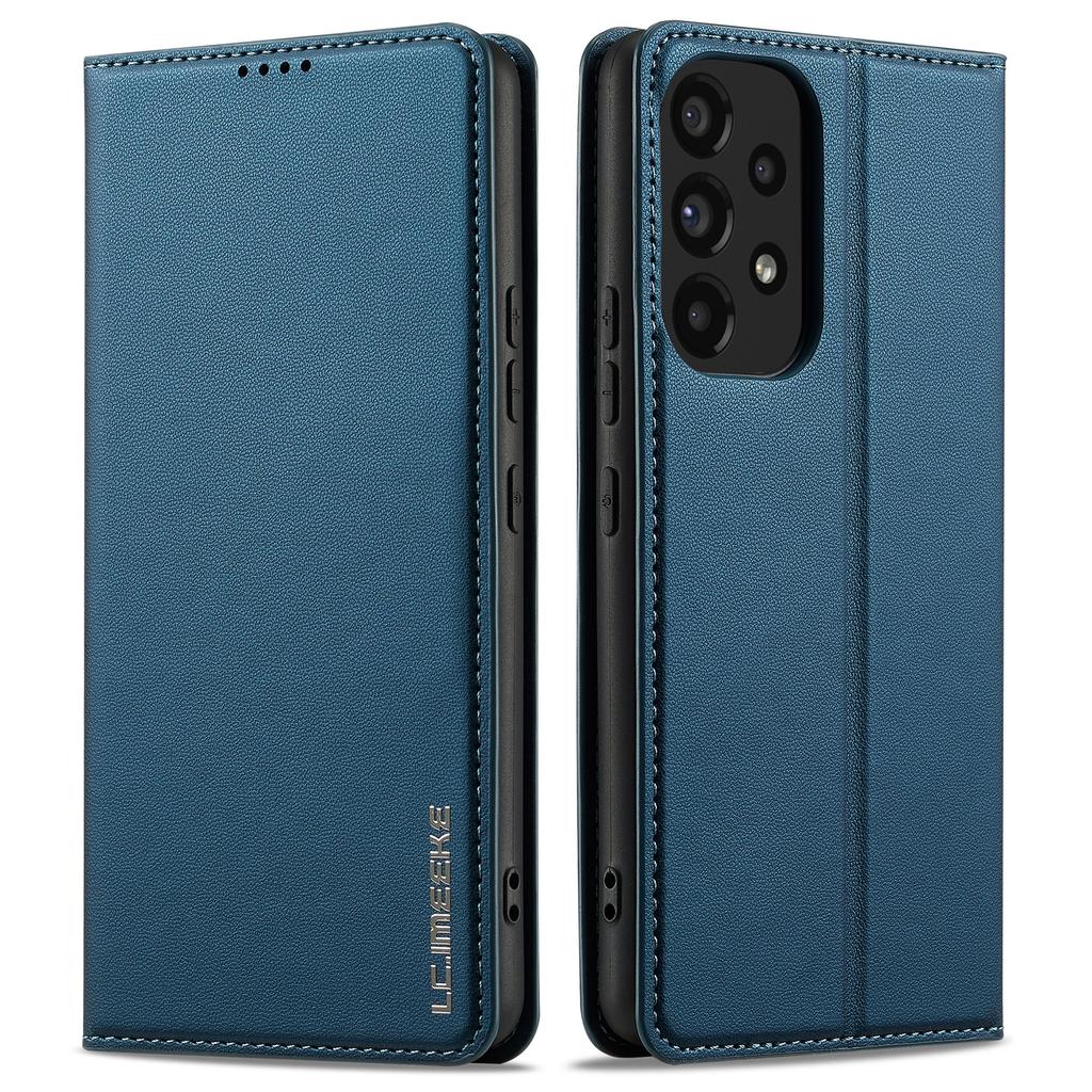 LC.IMEEKE L1 Series for Samsung Galaxy A53 5G Case PU Leather Wallet Stand Protective Phone Cover
