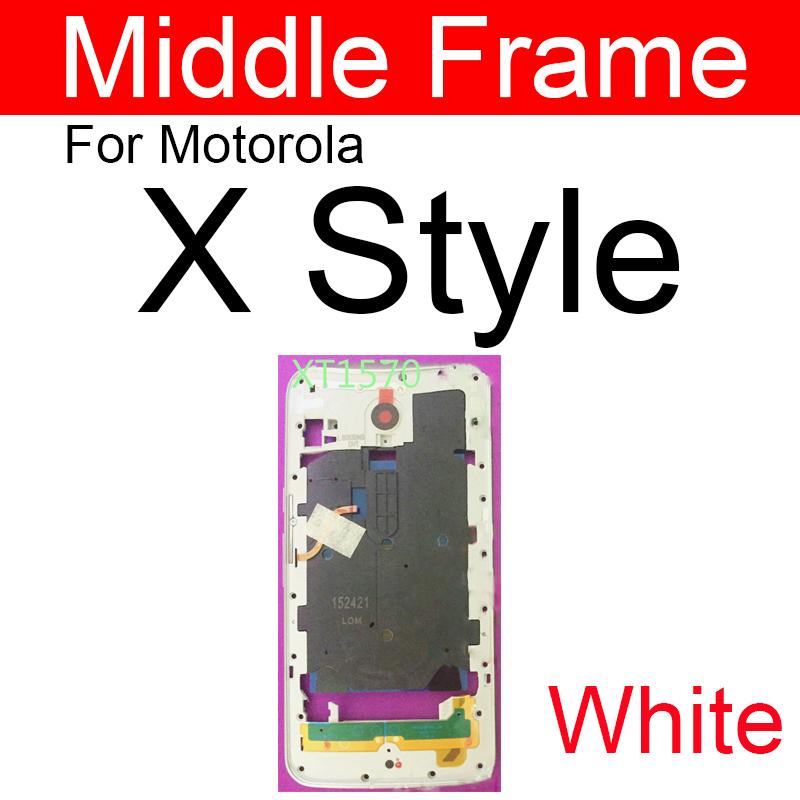 Middle Frame For Motorola Moto X2 X Force X Play X Style X Pro Droid Turbo 2 Middle Frame Housing Bezel Cover Parts