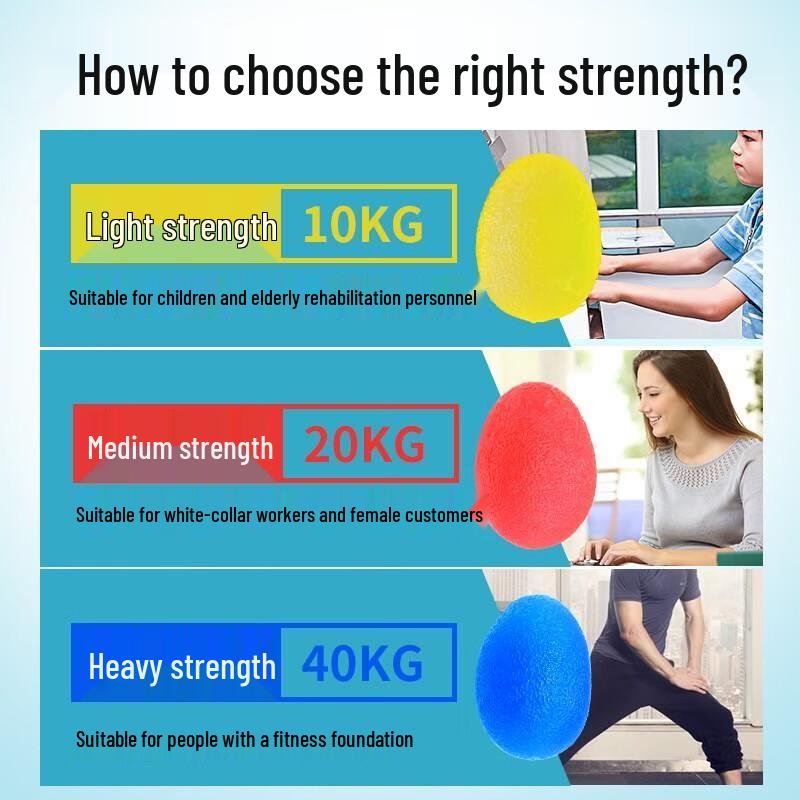 Silicone Grip Ball for Hand Rehabilitation and Strength Training