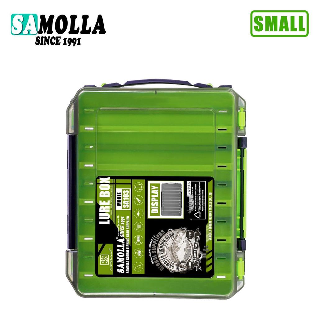 XL Double-Sided Tackle Storage Box for Fishing Lures, Bait, and Hooks