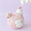 Ceramic Jar with Lid Large Chicken Box Ceramic Storage Jars for Eggs Candy Jewelry Snack Kitchen Counter Bookshelf Living Room