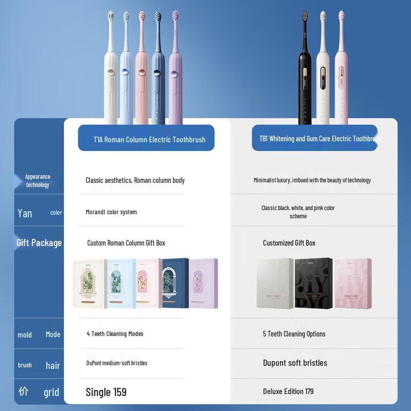 ApiYoo Electric Toothbrush TB-1 CN plug (adapter included)