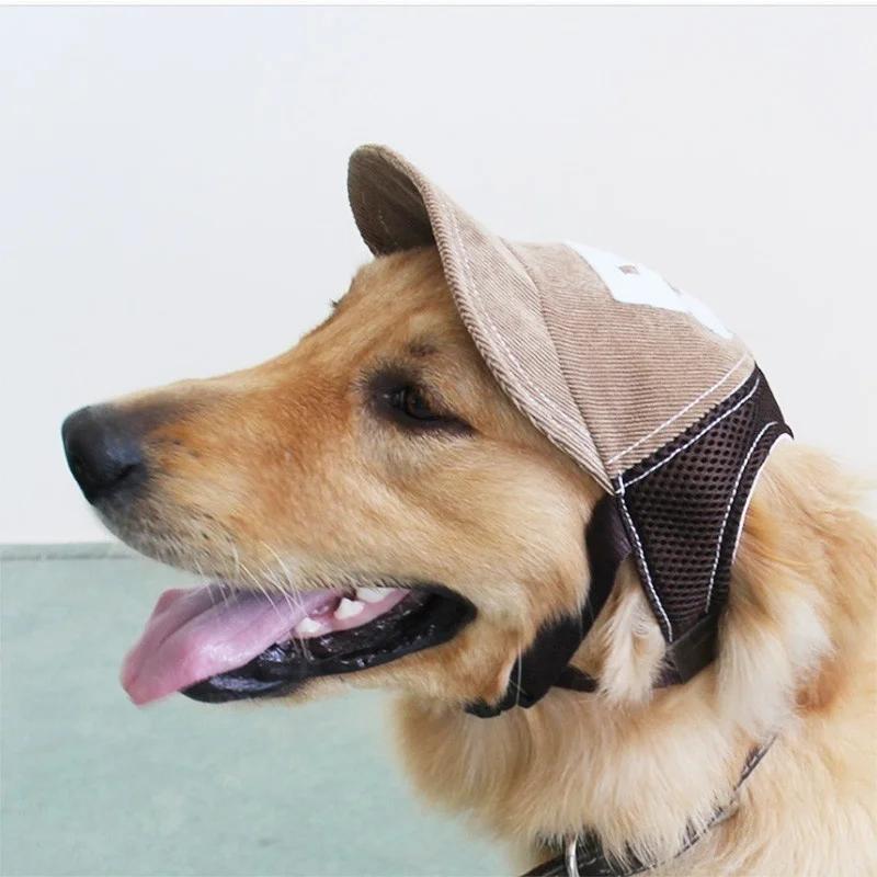 New Breathable Baseball Dog Caps Travel Pet Dogs Sports Sun Hats Pet Supplies Puppy Accessories Dog Hats Dog Costume