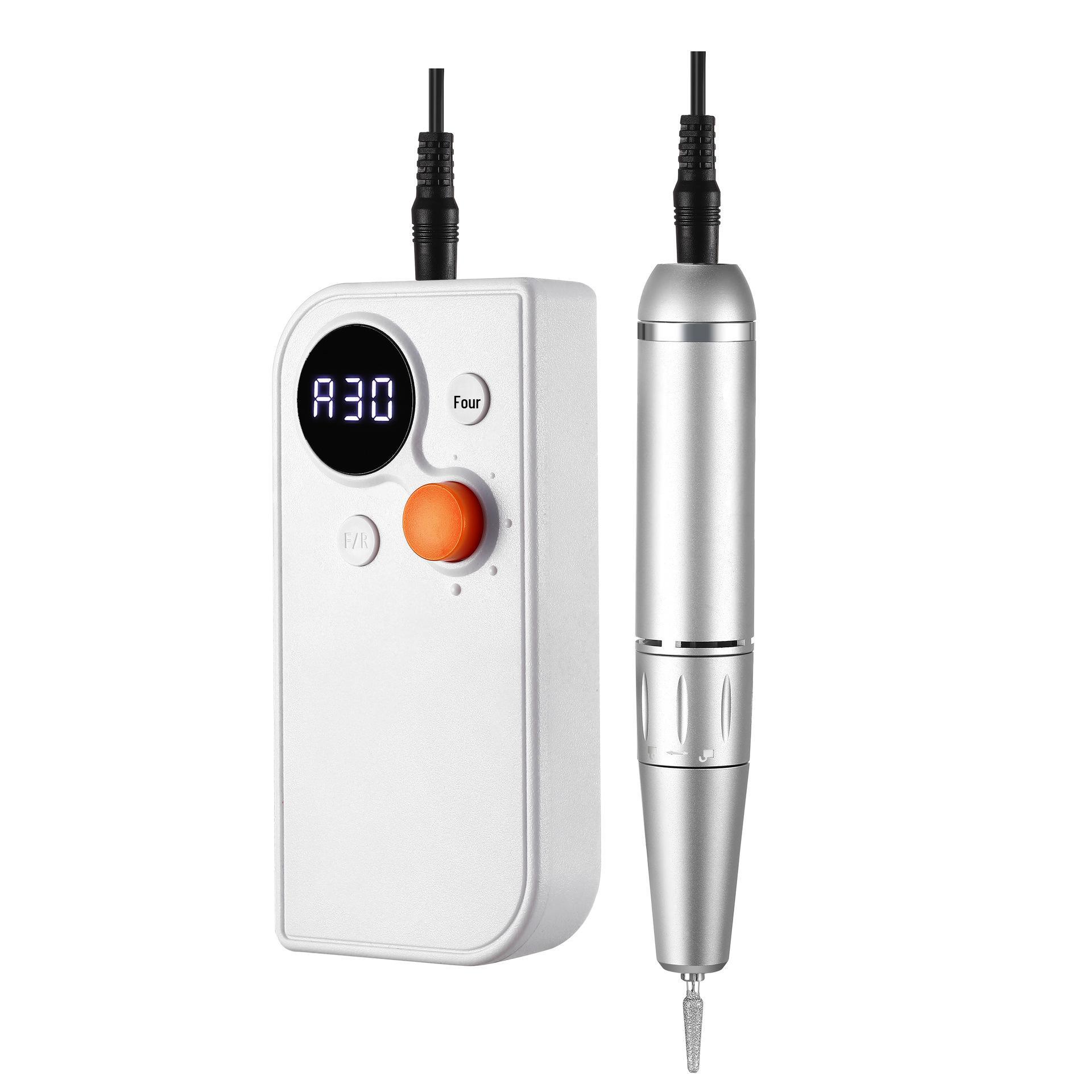 

Youwei UV101 Portable Rechargeable Japanese-Style Nail Polisher Set пісочний/білий